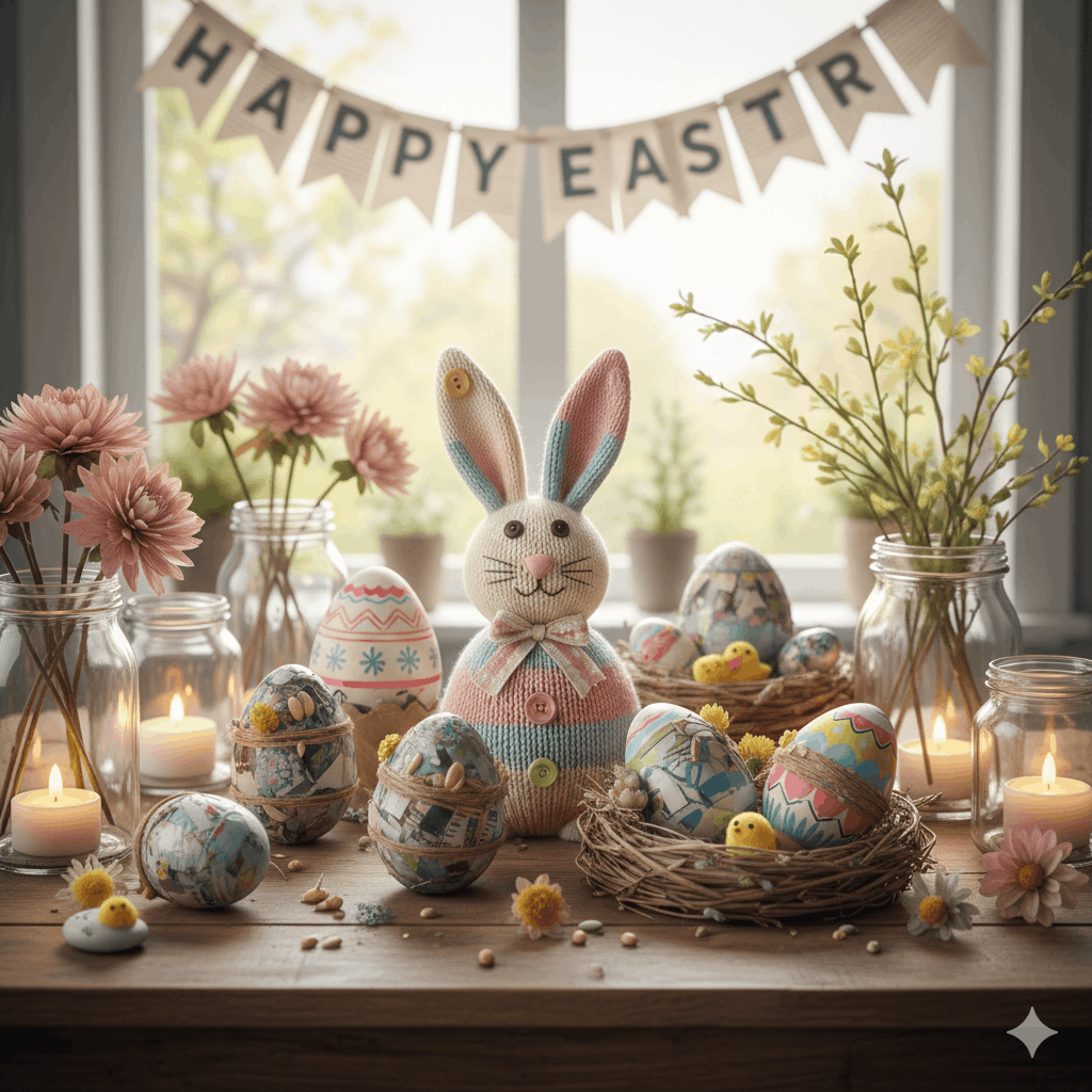 Upcycling Ideen Ostern – Nachhaltige Deko & DIY-Projekte