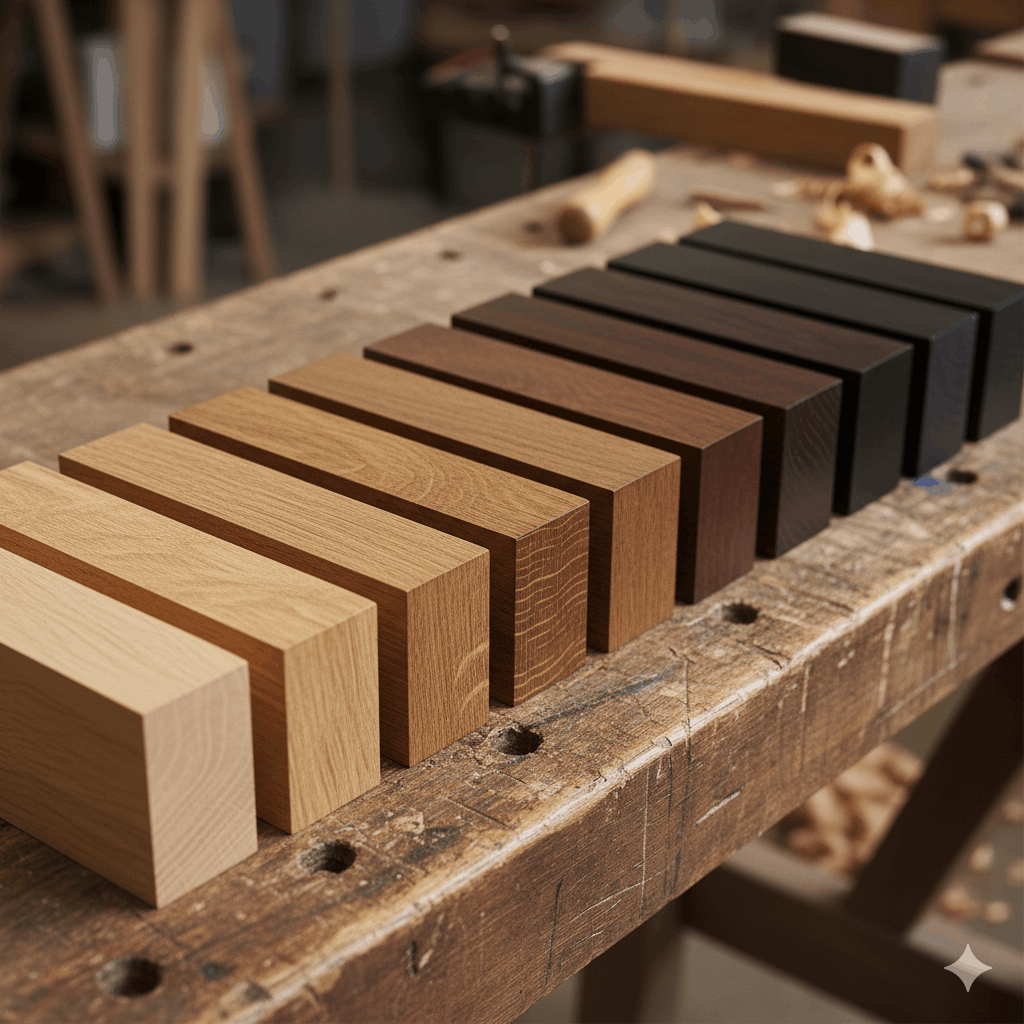 Eichenholz Farbtöne – Übersicht 2026