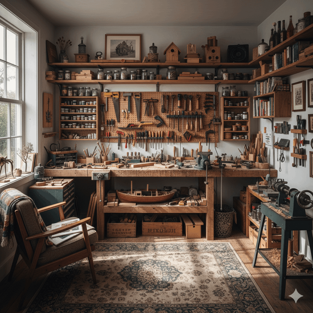 Hobbywerkstatt Einrichtung Ideen 2026
