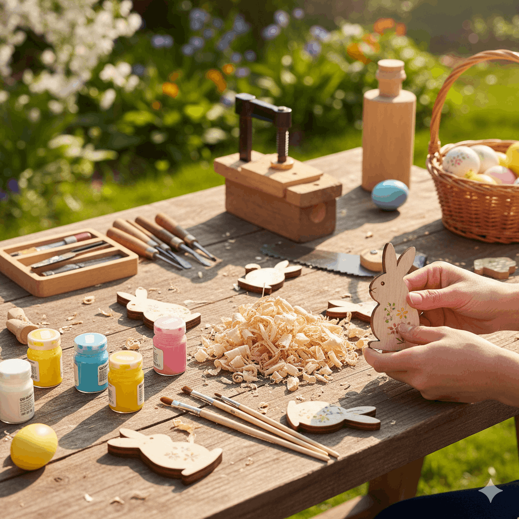 Holzbasteln Ostern Ideen 2026 – Kreative DIY-Projekte mit Holz