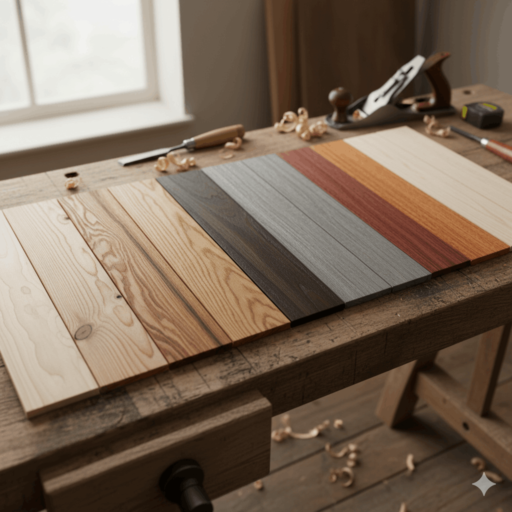 Holzfarben Möbel – Übersicht 2026