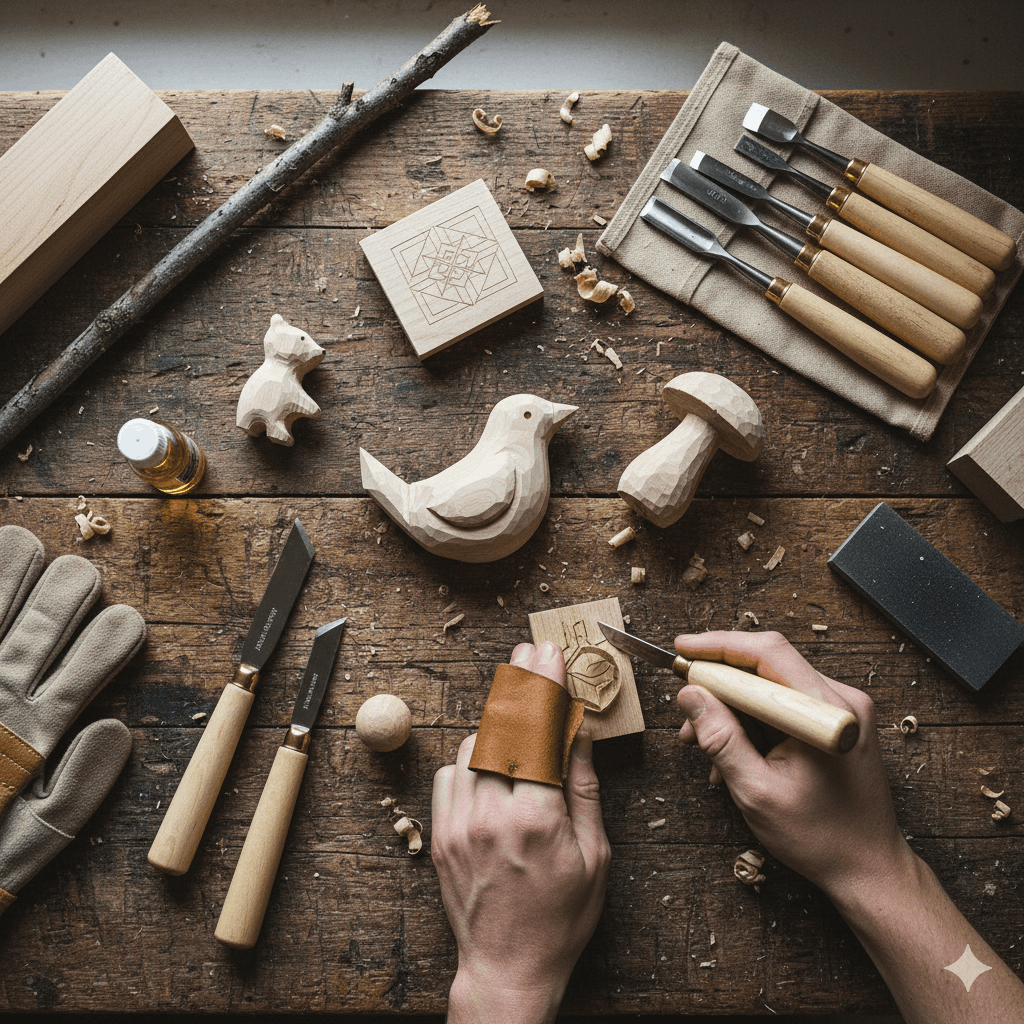Schnitzen Ideen für Anfänger 2026 Kreative Projekte und Tipps