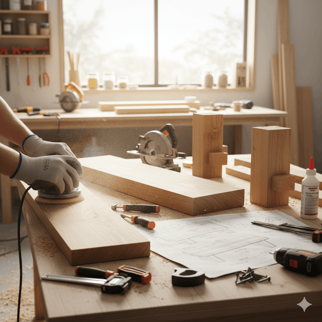 Sitzbank aus Holz selber bauen 2026