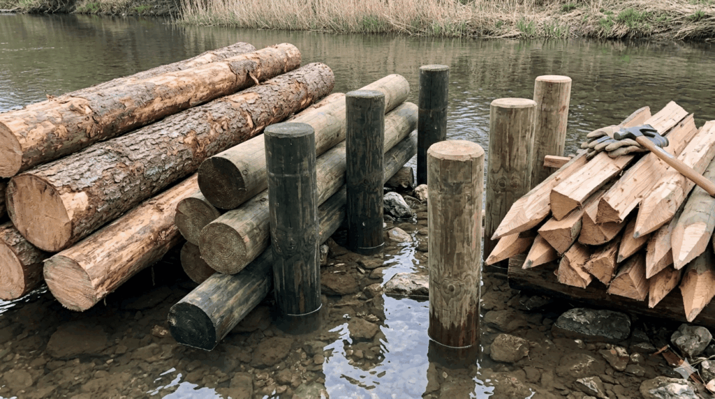 Welches Holz für Pfähle im Wasser 2026 – Tipps für Haltbarkeit und Nachhaltigkeit