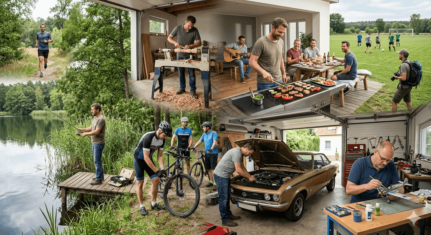 Beliebte Männer-Hobbys in Deutschland 2026