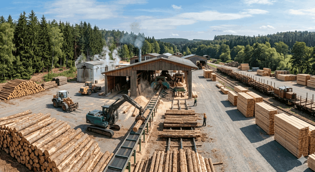 Die größten Sägewerke in Deutschland 2026