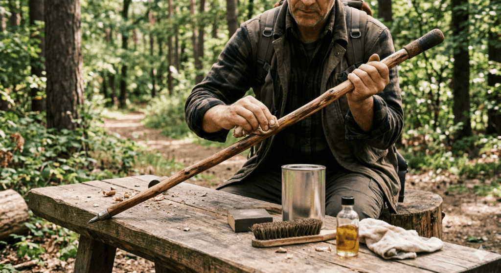 Wanderstock behandeln – so geht es richtig 2026