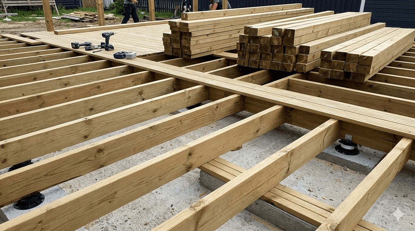 Welches Holz für die Terrassen-Unterkonstruktion 2026