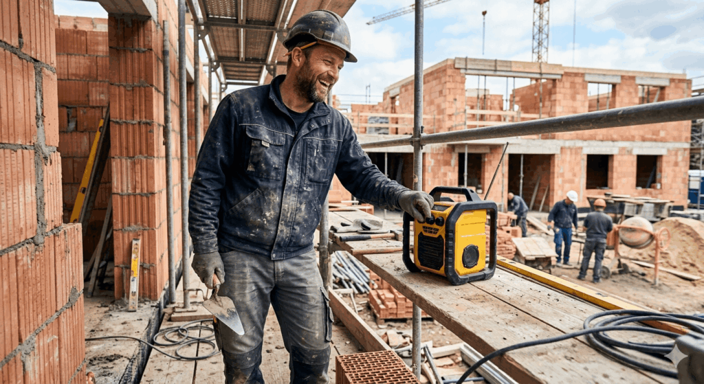 Bestes Baustellenradio 2026 – Test- und Erfahrungsberichte
