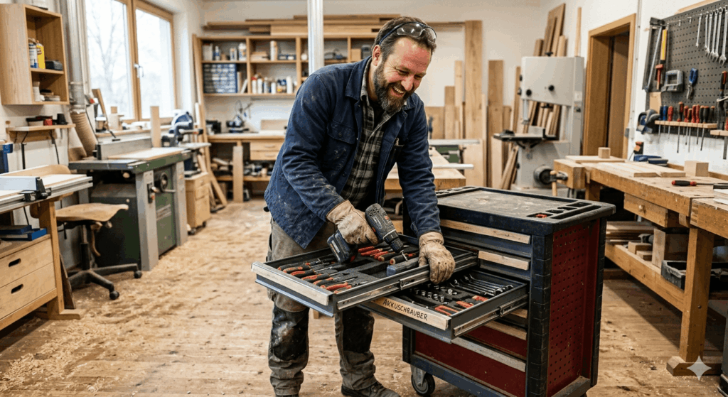 Handwerker in Werkstatt Bester Werkstattwagen – Tests und Erfahrungen 2026
