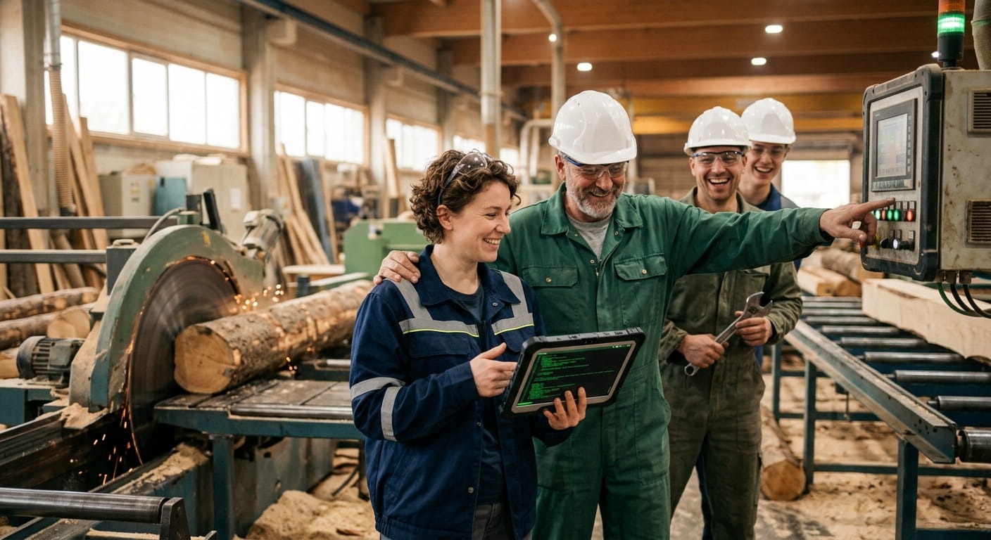 Digitale Sicherheit für Sägewerke Ratgeber für 2026